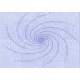 thumbnail image 1 of Ahgly Company Indoor Rectangle Patterned Lavender Blue Area Rugs, 7' x 9', 1 of 1