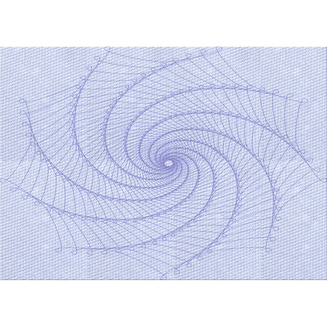 Ahgly Company Machine Washable Indoor Rectangle Transitional Lavender Blue Area Rugs, 4' x 6'