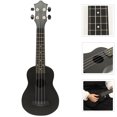 thumbnail image 1 of CTIRCHIU Ukulele De Madera Negro Con Sonido Claro Y Resistencia Para Principiantes, 1 of 7