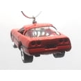 thumbnail image 2 of Christmas Ornament for 1986 Chevy Corvette Red/Black Side Stripe, 2 of 3