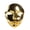 Gold, variant on Masquerade Full Face Mask,Women Men Mardi Gras Mechanical Metallic Shiny Mask for Halloween Carnival Costume Party
