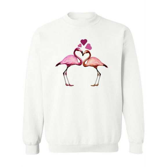 Flamingo Love. Sweatshirt Women -SPIdeals Designs, Female XX-Large