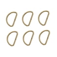 thumbnail image 4 of UPOUART 100 Pcs Anneaux en Métal Design Simple pour Amateurs d'Artisanat Couleur Dorée, 4 of 7