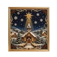 thumbnail image 6 of DIY Christmas Pearl Diamond Art Painting Kit, 7.87in Christmas Pearl Beads Art Craft for Adults & Beginners, Xmas Diamond Dots Beads Painting for Home Wall Decor, 6 of 7