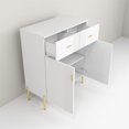 thumbnail image 4 of Erma Two Doors Accent Cabinet - White, 4 of 9