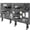 Black, variant on VIVO Steel Clamp-on 12" x 20" Desktop Pegboard, Magnetic Privacy Panel
