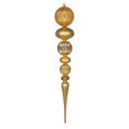 thumbnail image 1 of Vickerman MT199208 42 in. Gold Candy & Matte Durian Finial Ornament, 1 of 1
