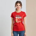 thumbnail image 3 of Playera Con Estampado De Fresh Summer Citrus – Dale Sabor y Color a tu Verano Ropa Para Mujer Color Rojo Talla Chica Marca Emil SaEs, 3 of 4