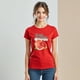 thumbnail image 3 of Playera Con Estampado De Fresh Summer Citrus – Dale Sabor y Color a tu Verano Ropa Para Mujer Color Rojo Talla Chica Marca Emil SaEs, 3 of 4