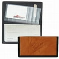thumbnail image 1 of Dallas Stars Leather/Nylon Embossed Checkbook Cover, 1 of 1
