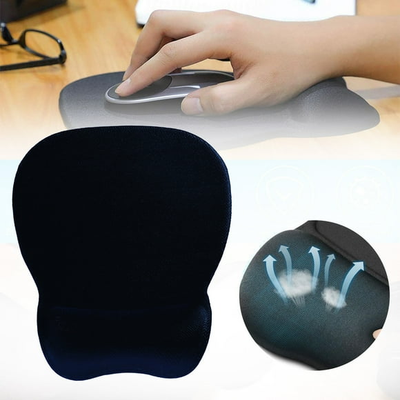 Cameland Desktop Mouse Pad with Wrist Protector Support Ergonomics Color Non-Slip