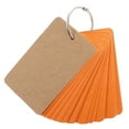 thumbnail image 5 of Hytrove Large Note Cards Blank Paper Card Orange Paper 50Pcs, 5 of 7