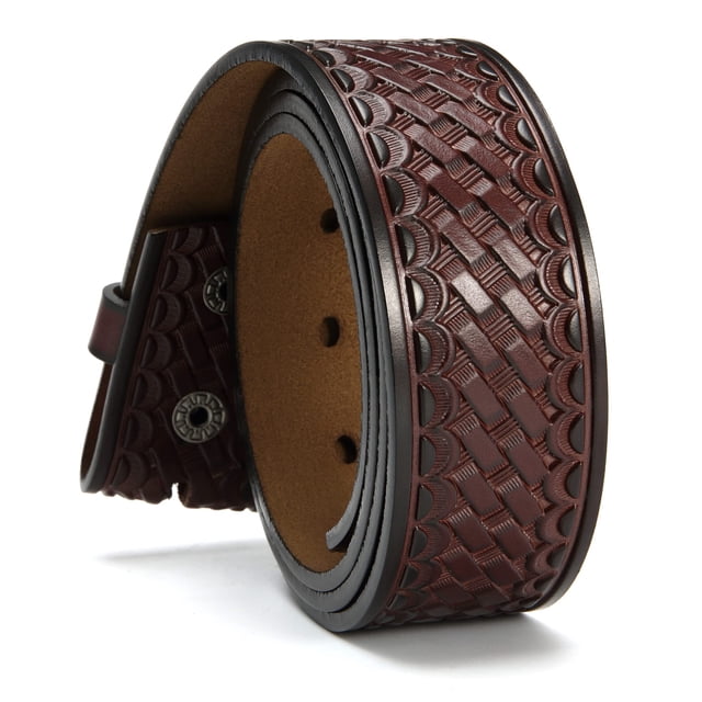 Cinturón Western CHAOREN Cowboy 1.5 cm Cuero Grano Completo para Hombre