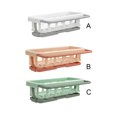 thumbnail image 3 of Telescopic Soap Holder Towel Dishcloth Storage Wall Sink Tray Shelf Basket Multipurpose Extensible Design for Tool Green, 3 of 9