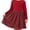 Red Plaid, variant on Sunny Fashion Girls Dress Tan Cream Plaid Long Sleeve Ribbed Knit Preppy School Daily Casual Comfortable 5 Years