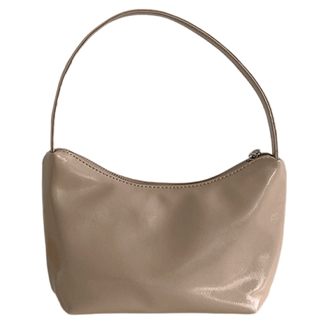 Bolsos Hobo Elegantes para Mujer Bolso Axilas PU Gran Capacidad Con Asa Color Sólido