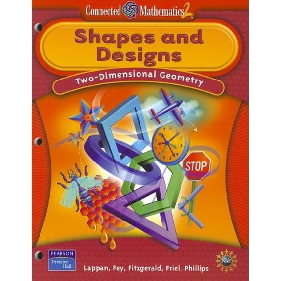 Pre-Owned Connected Mathematics 2: Shapes and Designs: Two-Dimensional Geometry (Paperback) 0131656317 9780131656314