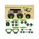 thumbnail image 2 of Adjustable dumbbell weights set: 44 lbs con iron handle para home gym, 2 of 7