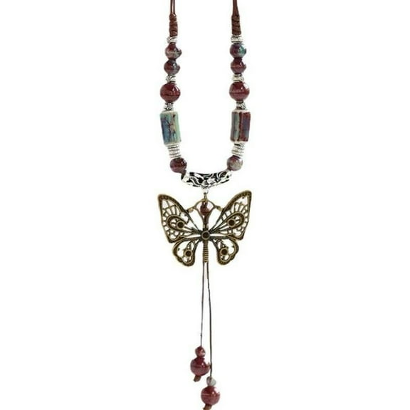 DESIGNICE Necklaces for Women,Adjustable Butterfly Necklace,Elegant Jewelry for Women,Perfect for Everyday and Special Occasions