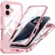 thumbnail image 1 of Funda para iPhone 16, carcasa protectora completa, resistente, transparente, híbrida, magnética, de TPE PC con pantalla integrada, a prueba de golpes, para iPhone 16 (6.1 pulgadas, 2024), 1 of 8