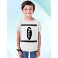 thumbnail image 2 of Halloween Crayon Shirt Costume For Teams Groups Youth T-shirt, XL, White, 2 of 6