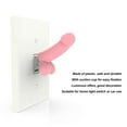 thumbnail image 3 of PENGXIANG Prank Switch   Light Switch Decor Plastic Stable Fixation  For Home Car Decoration Pink Green Yellow Black, 3 of 8