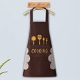 thumbnail image 3 of Coofit Kitchen Apron Funny Waterproof: 2PCS Cooking Apron Bib Apron with Pocket & Towel, 3 of 10