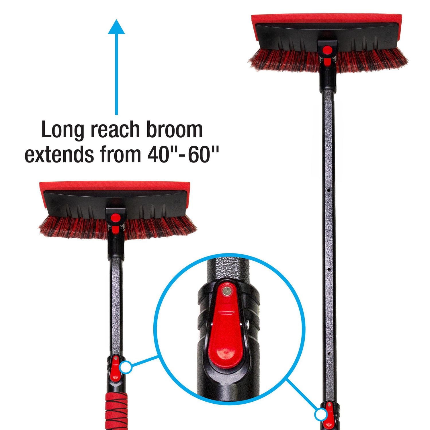 Balai à neige et grattoir à glace pivotant MAXX-Force™ de 60 po Balai à neige 60" avec grattoir à glace