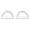 Clear*2, variant on Clearance Eligible Plastic Protractor Set, 3.93 Inch Clear 180 Degree Angle Finder, Bulk Geometry Measuring Tool for Drafting, Craft & Blueprint Work, 2‑Pack, Clear
