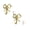 2PCS Large Gold Bow Hook, variant on Alloy Bow Knot Decorative Wall Hook with Mounting Screws, Rust Resistant Bowknot Hanging Hook for Kitchen Bathroom Laundry Coat Key Hat Towel Storage
