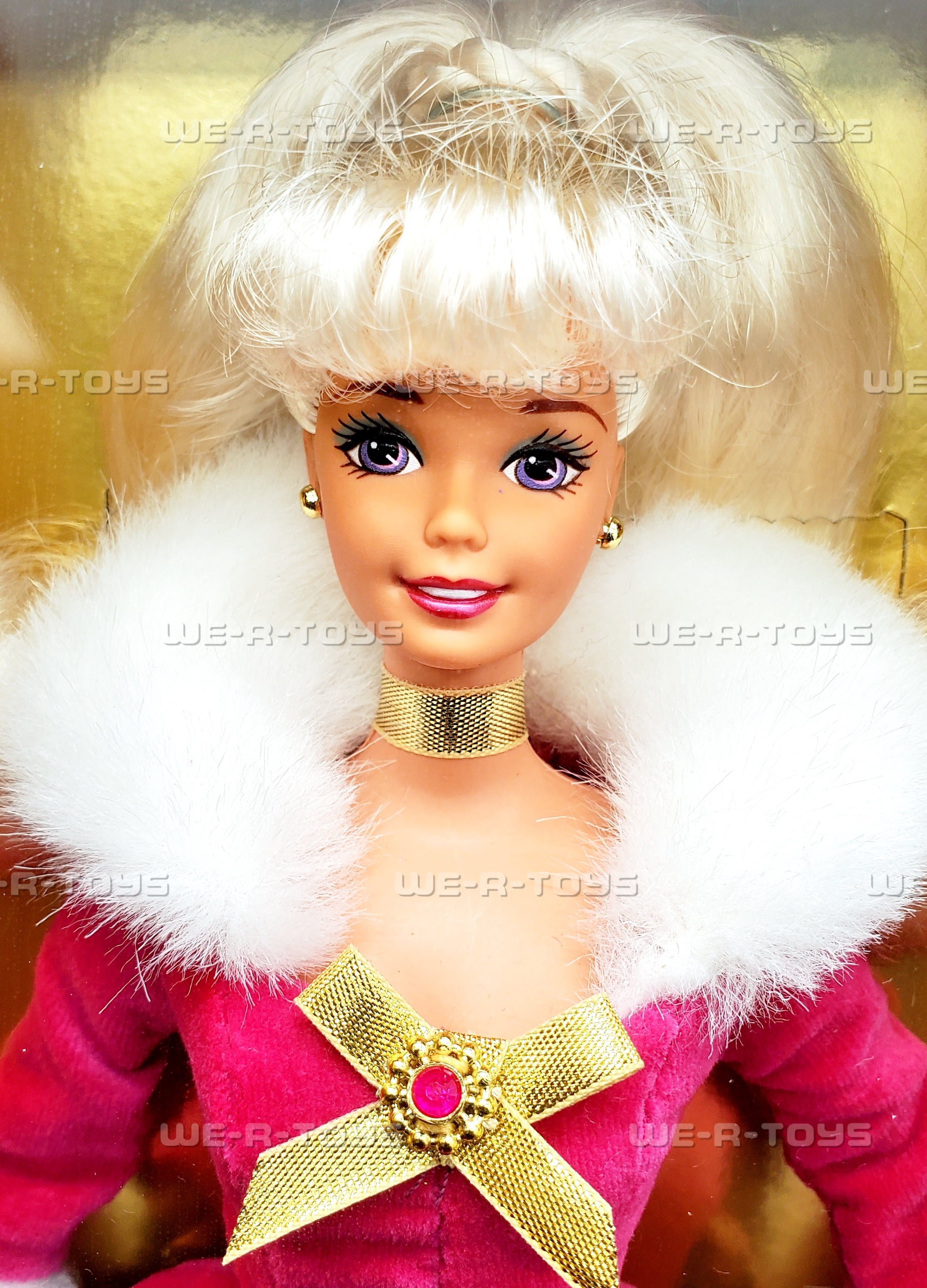 Winter Rhapsody Barbie Doll Blonde Special Edition Avon Exclusive 1996 Mattel
