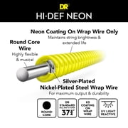 DR Strings NEON Hi-Def Yellow Bass SuperStrings Light 4-String