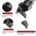 thumbnail image 3 of Uxcell 2 Packs 18mm (11/16") Tungsten Carbide Wood Hinge Drilling Forstner Drill Bit, Black, 3 of 5