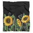 thumbnail image 5 of Sunflower Blanket: Cozy 50x60in Flannel Throw Blanket for Bed, Sofa, Office Throw Blanket Gift for Women, 5 of 5