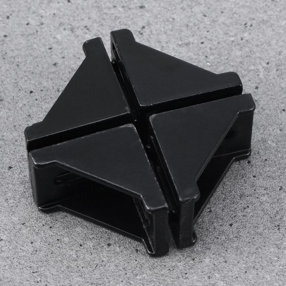 FENGGUIQU 20Ud Soporte Para Perfil Aluminio 3030 Negro Ángulo Rígido Duradero
