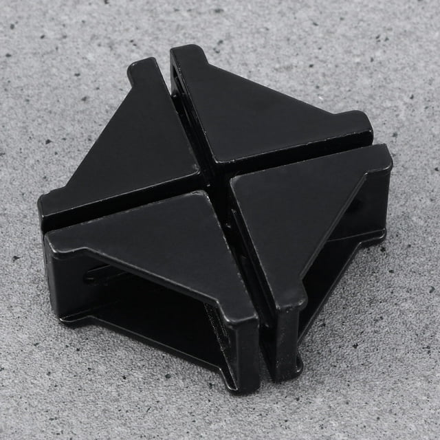 FENGGUIQU 20Ud Soporte Para Perfil Aluminio 3030 Negro Ángulo Rígido Duradero