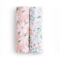 thumbnail image 1 of Aden + Anais Essentials 2-Pack Swaddles - Cotton Muslin - Butterfly Garden, 1 of 6