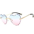 thumbnail image 4 of Gafas de sol BLESIY Sin Montura Retro Azul Rosado, 4 of 6