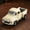 WHITE, variant on 1:43 Classic Vintage Pickup Truck Model Pull-Back Toy Car with Opening Doors, Realistic Detail Design, Collectible, Classic Car