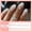 DY1939-B7 Pink and white mist shadow [jelly glue model], variant on Jade powder white gradual change manicure, silver powder mountain peak fake nail patch advanced sense, cross-border hot-selling wearing nail piece