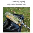 thumbnail image 5 of Rolling Grilling Baskets for Outdoor Barbecue cage with handle D, 5 of 5