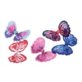 thumbnail image 4 of 10 Pieces Butterfly Ribbons Bow Applique Embellishment For DIY Crafts Sewing On Dress Clothes, 4 of 9
