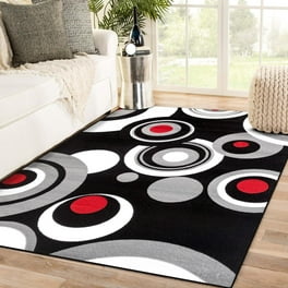 Artistic Checkerboard: 8' x 10' Living Room Carpet – Eco Crave