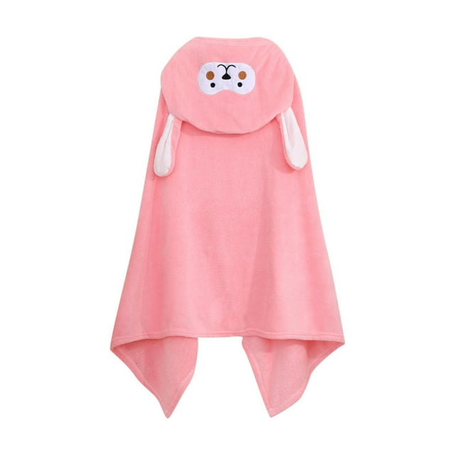Serviettes de Bain Douces Style Mignon Cape à Capuche à la Mode Absorbante
