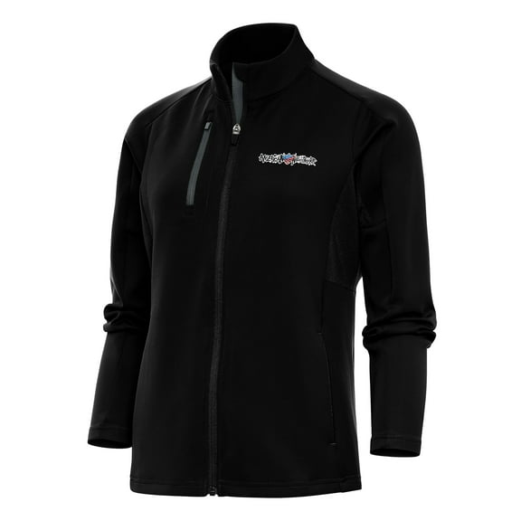Women's Antigua Black Cody Rhodes Generation Full-Zip Jacket