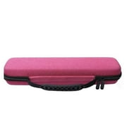 fastboy Hair Straightener Storage Box Large Capacity EVA Straightening Iron Hairstyling Tool Carrying Case Holder Organizer Red