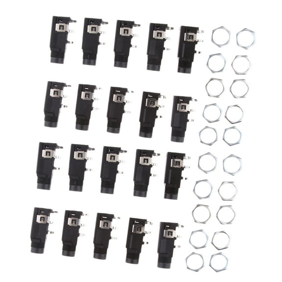 20x 1/4'' 6.35mm Female Fixing Nut