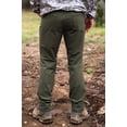 thumbnail image 2 of Burlebo Men's Slim Fit Challenger Water Resistant Pants (Olive, Large), 2 of 2