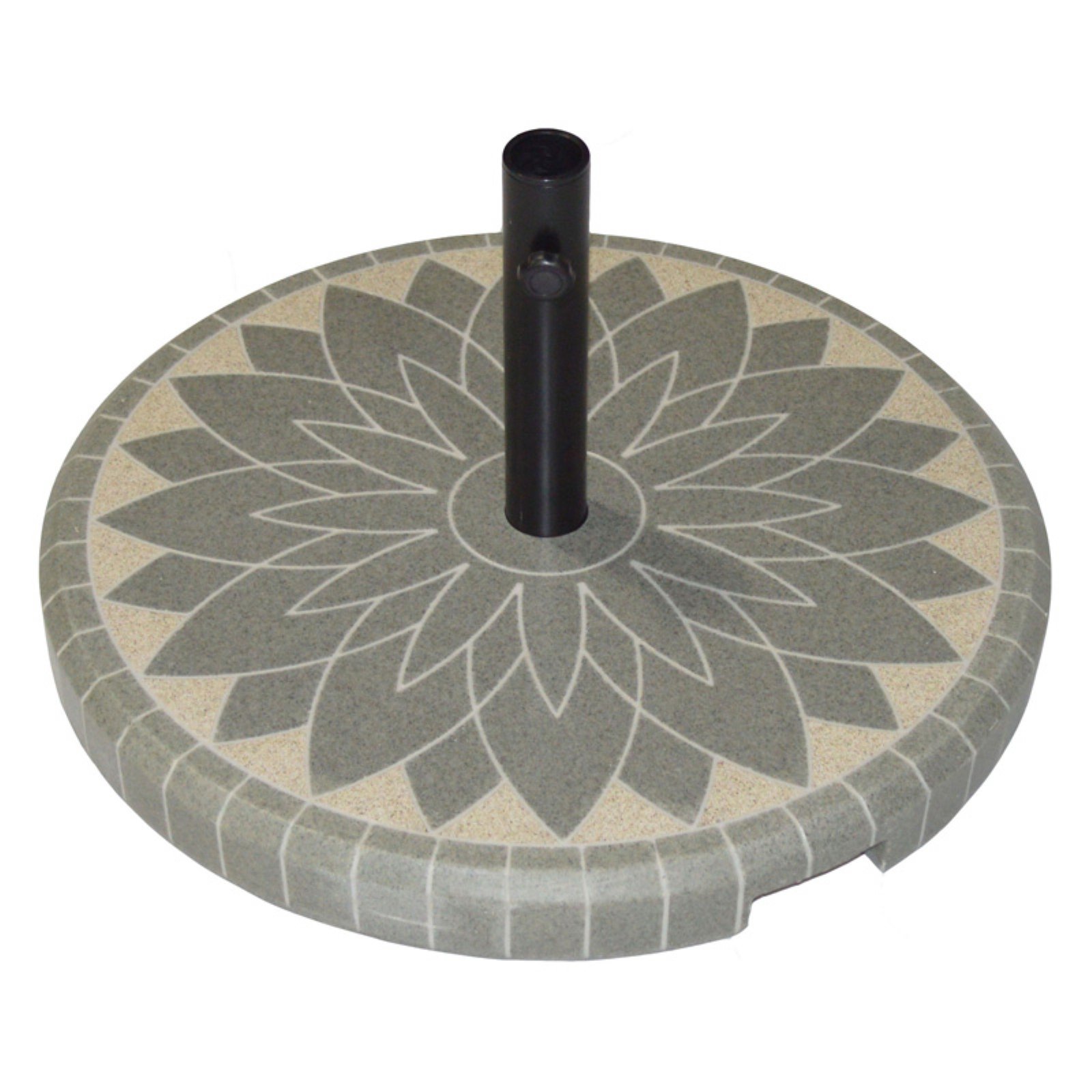 Casual Cushion 75 Lb Fiberstone Patio Umbrella Stand Walmart Com Walmart Com