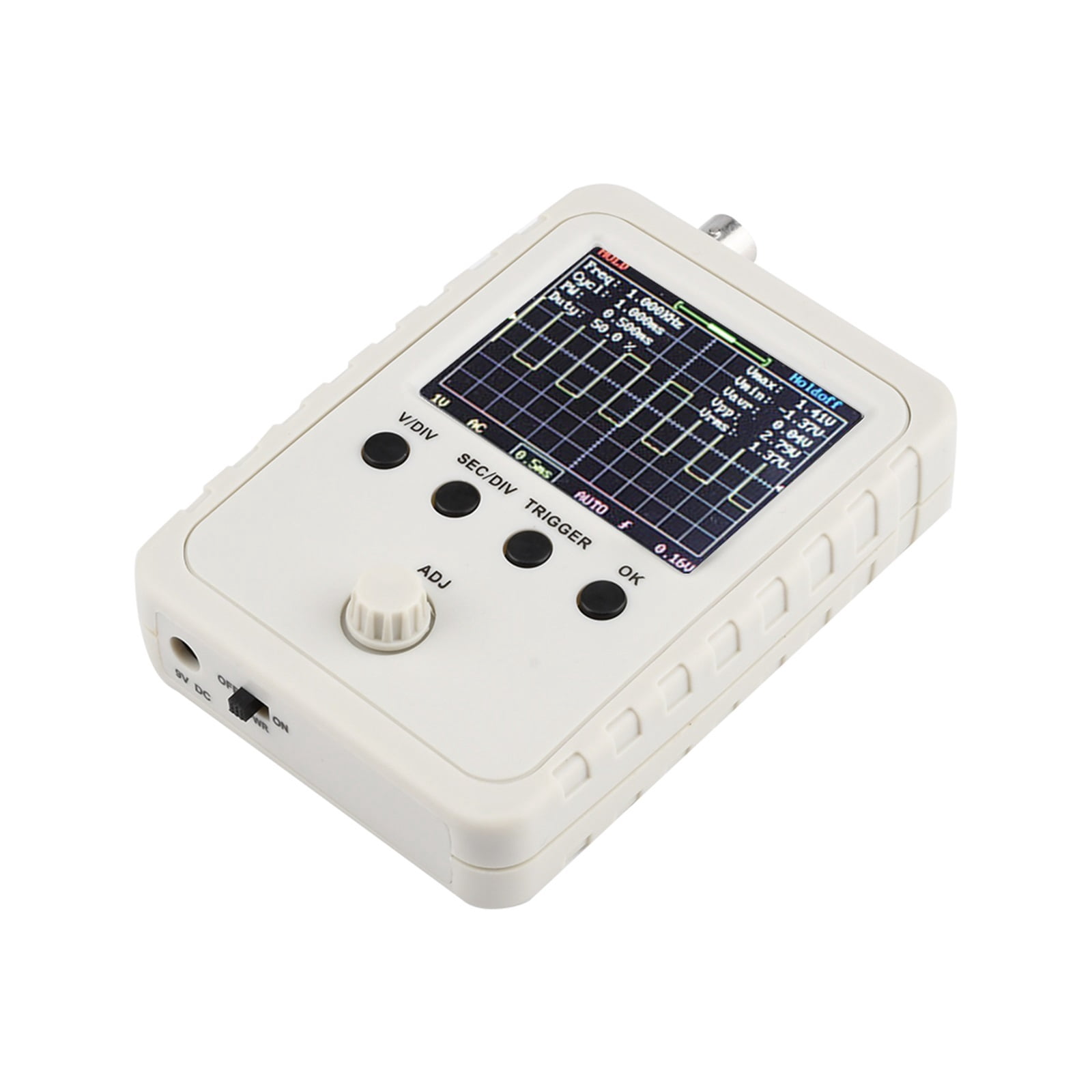 2.24" TFT Display Digital Multimeter With BNC Probe Data Oscilloscope Meter Output Analog Bandwidth ,Professional Designed